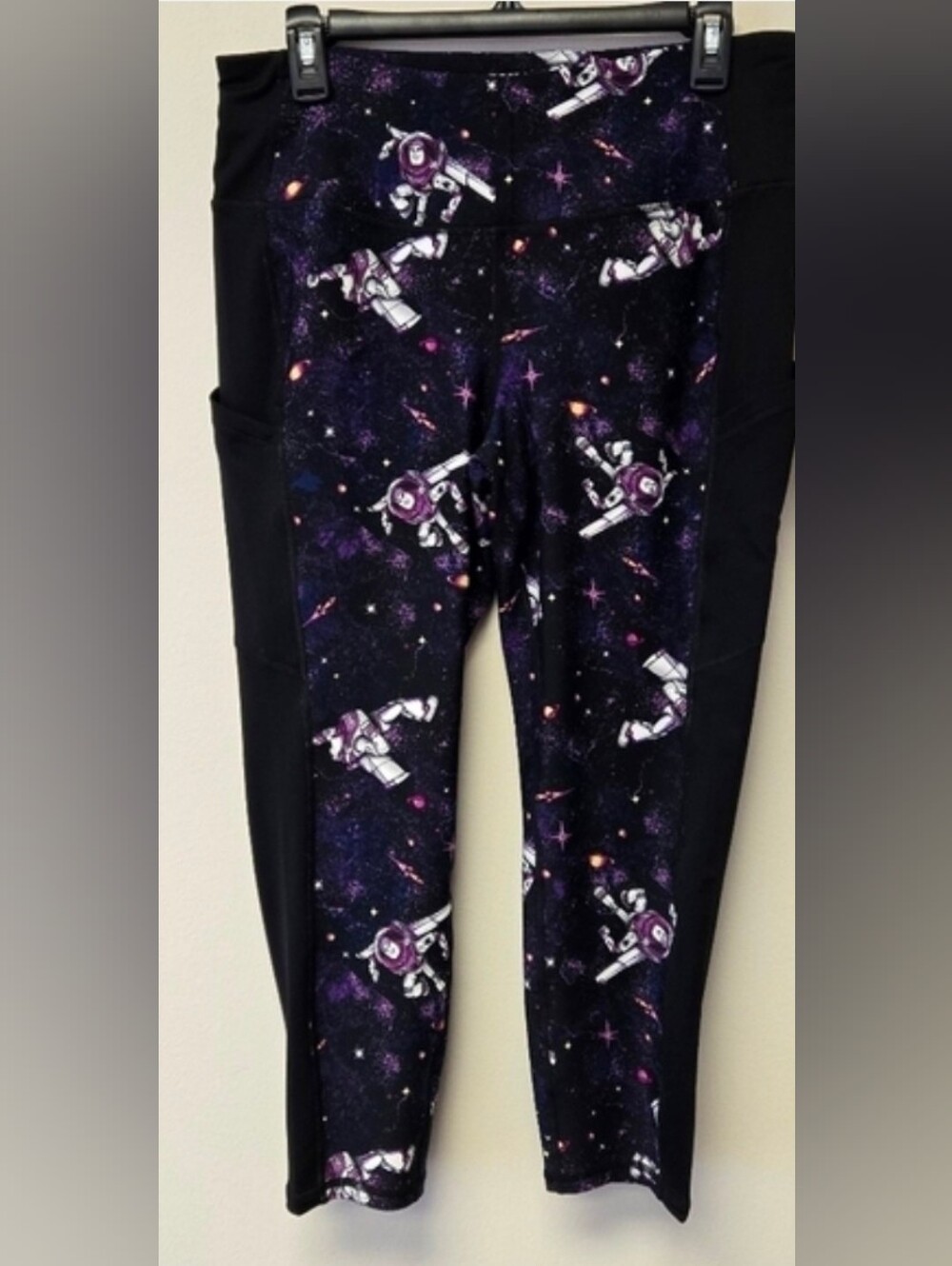 Torrid Disney Pixar Buzz Lightyear High Rise Galaxy Print Pocket Leggings